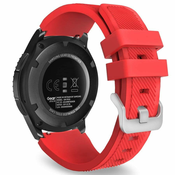 BStrap Garmin Vivoactive 4 Silicone Sport pašček, Red