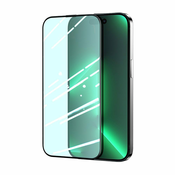 Joyroom knight green glass za iphone 14 pro s filtrom proti modri svetlobi za celoten zaslon (jr-g02)