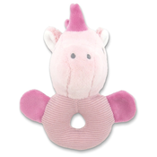 Lorelli plisana zvecka - unicorn pink natural ( 10191330007 )