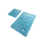 Lessentiel Maison Kupatilski otirac Wave, 2 komada, Plavi