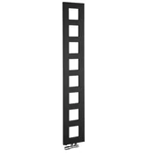 SAPHO Elegantno Črno Mat Radiatorsko Telo BLOCK 280x1750mm