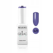 REVERS Lak za nohte Revers Gel Lac One Step, odtenek 49, moder, 10 ml