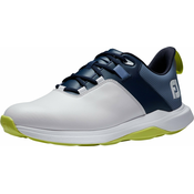 Footjoy ProLite Mens Golf Shoes White/Navy/Lime 45