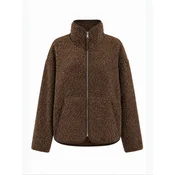 MixRay Jopa iz flisa Sweatshirts temno rjava