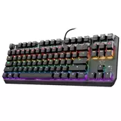 Tastatura TRUST GXT 834 CALLAZ mehanicka/crna