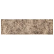 vidaXL Kuhinjska preproga Rjav beton 150 x 45 cm 100% poliamid Pralna