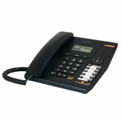 Alcatel Temporis 580, Analogni / DECT telefon, 50 unosi, Identifikacija poziva, Crno