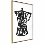 Poster - Coffee First 20x30