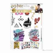 Cinereplicas Komplet 55 nalepk - Harry Potter