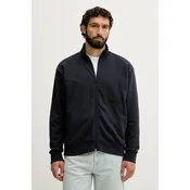 BOSS Green jopica moška z bombažem SW_Collar Full Zip