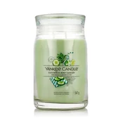 Yankee Candle Svíčka Signature velká, Cucumber Mint Cooler, Okurková limonáda s mátou, 567 g