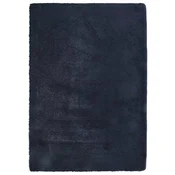 Vidaxl Visoka košata preproga NAVARRA mornarsko 120x170 cm poliester