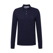 TOMMY HILFIGER Majica 1985 SLIM LS POLO mornarska/rdeča/bela