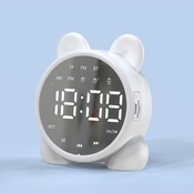 Generic Zvočnik, združljiv s tehnologijo Bluetooth, LCD, digitalni zaslon, budilka, časovnik za spanje, otroška budilka ob postelji, (21125786)