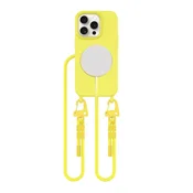 Tech-protect TECH-PROTECT MAGNESSKEJSKA OGRLICA MAGSAFE ZA IPHONE 15 PRO KANARSKO RUMENA