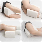 Knee Pillow Bijeli Memorijska pjena i poliester