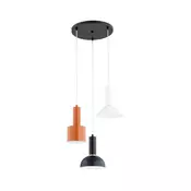 Lestenec na kablu VANTI 3xE27/15W/230V večbarven