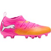 Puma FUTURE 9 MATCH FG/AG JR, otroški nogometni čevlji, roza 108721