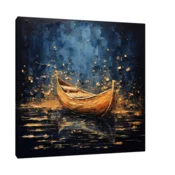 Canvas Slika na platnu Brod na pucini 3, Bez rama, 30x30 cm