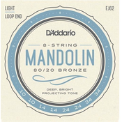DAddario Bronze Mandolin Strings 80/20 Light 10-34