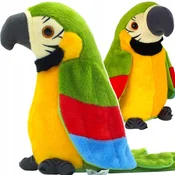 Toys GOVOREČA PAPIGA INTERAKTIVNA POSMEŠALKA PLEŠE, GOVORI, PONAVLJA, POJE