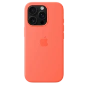 Silikonska maska sa MagSafe za iPhone 16 Pro – narandžasta