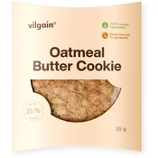 Oatmeal Butter Cookie –? masleni piškot iz ovsenih kosmičev in moke, naravno slajen s trsnim sladkorjem, izdelan ročno in ekološko
