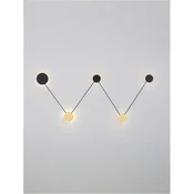 ARK ZIDNA LAMPA LED /3000K/34W/1034Lm/CRNA & ZLATNA NL9540258