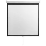 Projekcijsko platno 213 x 213 zidno/stropno roll, PSM-118-2