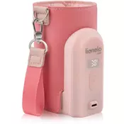 Lionelo Care Thermup Go Evo grelnik otroških stekleničk Coral Pink 1 kos