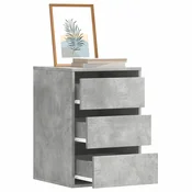 vidaXL vidaXL Kotni predalnik betonsko siv 40x41x58 cm inženirski les, (21263134)