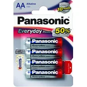 Panasonic set štirih baterij Everyday Power Silver LR6EPS