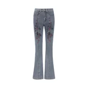 Ed Hardy Kavbojke Blumenkreuz modra/rdeča