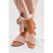 Sandali z okrasnim kamnom Sunstone