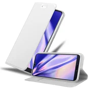 Cadorabo CADORABO Huawei P20 PRO/P20 PLUS v klasično srebrno - Zaščitni ovitek z magnetnim zapiranjem, stoječo funkcijo in režo za kartice, (20562904)