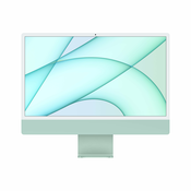 Apple iMac Apple M 61 cm (24) 4480 x 2520 pikseli 8 GB 256 GB SSD Racunalo sve u jednom macOS Big Sur Wi-Fi 6 (802.11ax) Zeleno