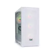 UGD Kucište za desktop racunar Crate Tracer 2234, Mid Tower, 4xRGB kulera, Belo