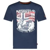 GEOGRAPHICAL NORWAY Majica kratak rukav jacross navy db men 402 M