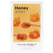 Missha Airy Fit Sheet Mask - Honey – Regenerativna Tkaninska Maska za Obraz z Medom 19g