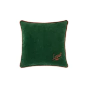 Bombažna prevleka za blazino Lacoste L VELVET Vert 45 x 45 cm