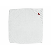 Rucnik za dojencad s kapuljacom Red Castle Fleur de Coton® 100x100 cm bijeli od 0 mjeseci