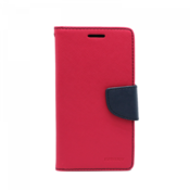 Maska na preklop Mercury za Samsung S6 Edge+/G928 hot pink.
