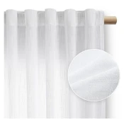Bela zavesa 140x250 cm Valeta – Restilo