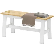 Homestar Klop 95x30x45 cm rjav lesen