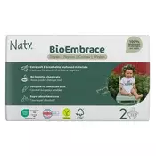 Naty pelene bioembrace 2 newborn 3-6kg 33 kom