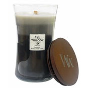 Woodwick velika triplastna sveča Warm woods (93911)