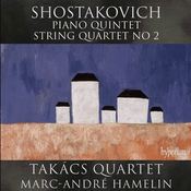 SHOSTAKOVICH:PIANO QUINTET STRING QUARTET NO.2/TAKACS