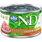 Farmina FARMINA N&D Cat Natural Piščanec - mokra hrana za mačke - 140 g