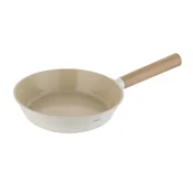 Florina Aluminijasta keramična ponev Nube, bež, plinska indukcija, 24 cm