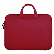 slomart Večnamenski kovček torba za prenosnik 15,6 organizator za tablični računalnik rdeča